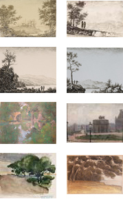 19th-20th Century French Landscape Drawings