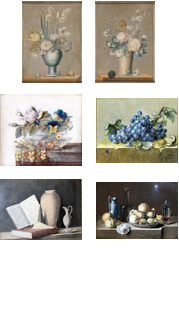 19th Century French Still Life Drawings