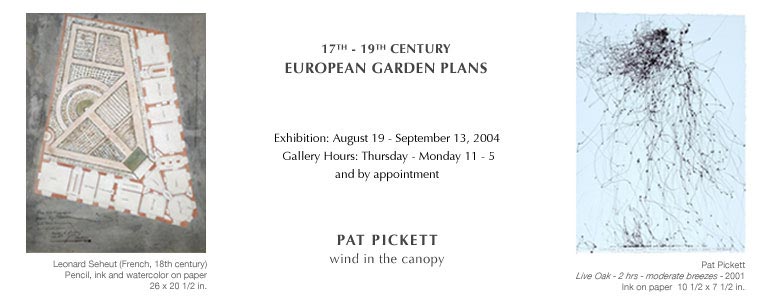 17th and 19th Century European Garden Plans