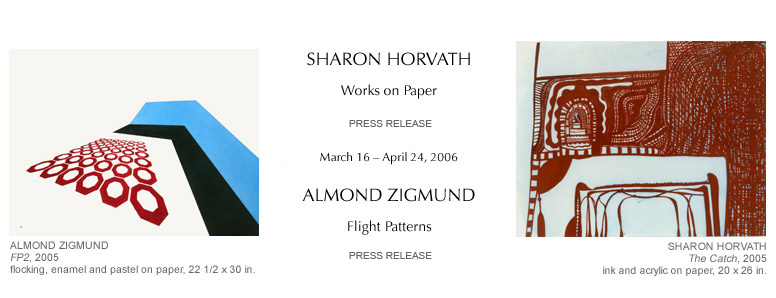 Sharon Horvath, Almond Zigmund