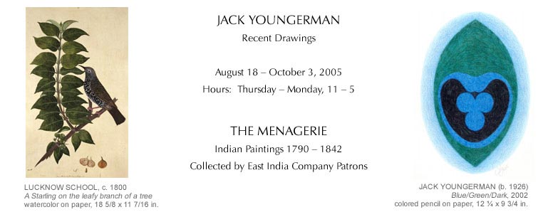 Jack Youngerman and Indian Paintings